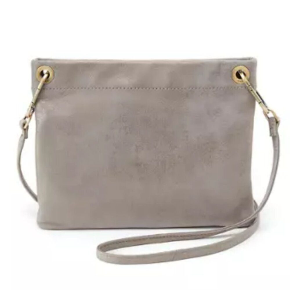 NWT HOBO Every GO Crossbody Bag Granite Gold